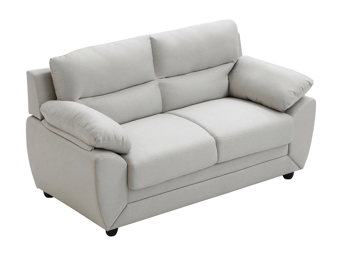 Canapé beige en tissu 3 places - MANOA