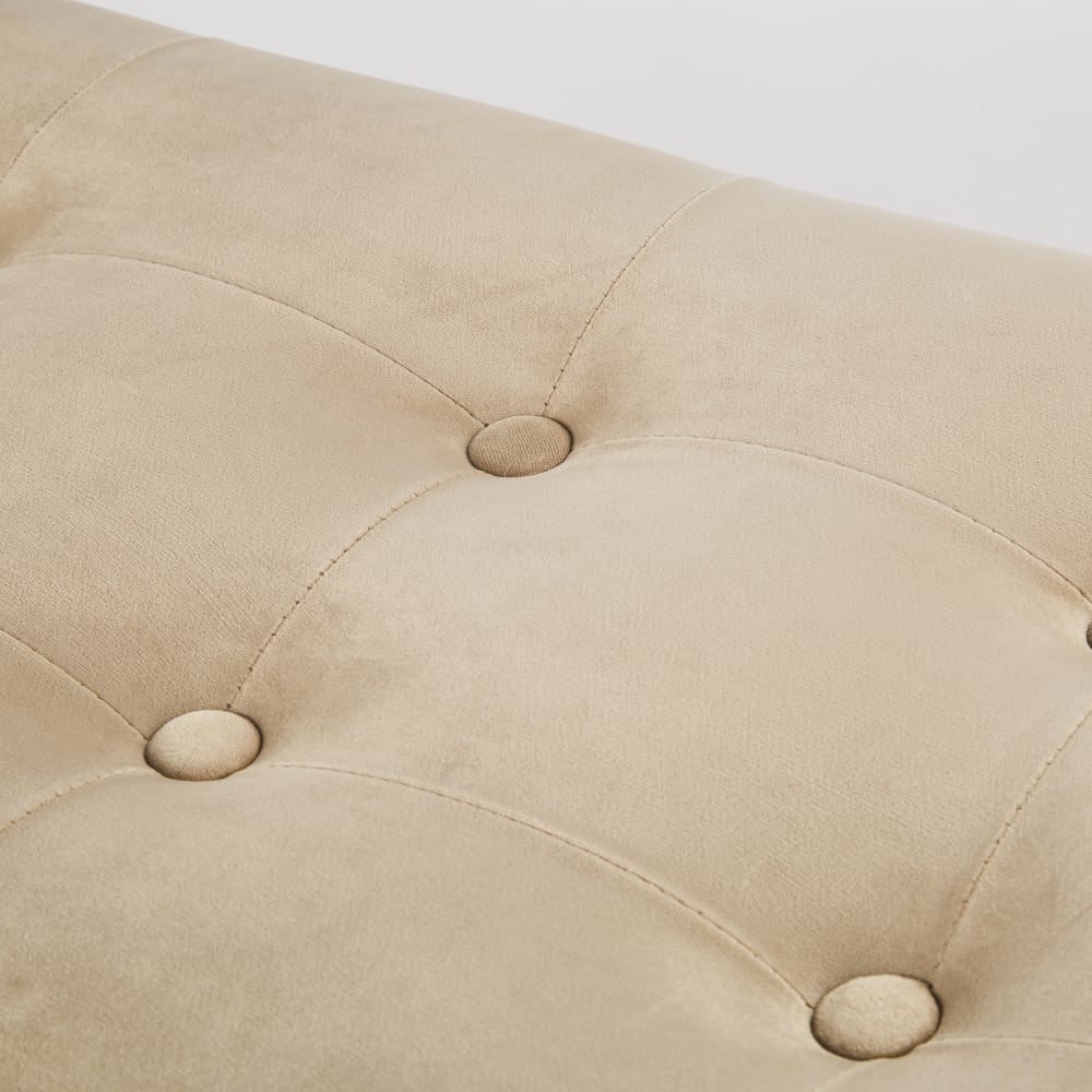 Banquette écru en tissu - MAISONS DU MONDE